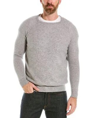 Мужской кашемировый свитер с круглым вырезом Magaschoni смешанной строчки