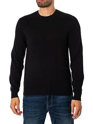 Мужская трикотажная футболка с логотипом Replay, черная