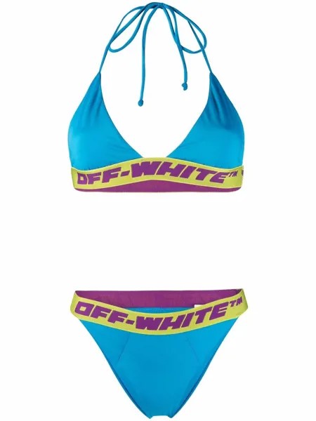 Off-White LOGO BAND BIKINI BLUE NO COLOR