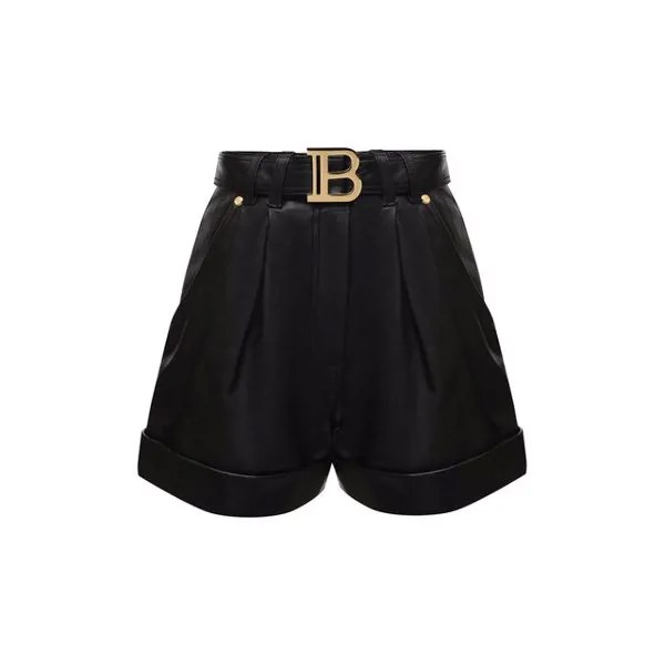Кожаные шорты Balmain