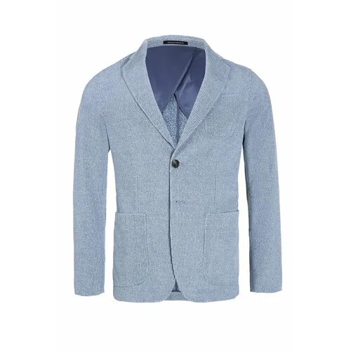 Пиджак EMPORIO ARMANI, размер 46, голубой