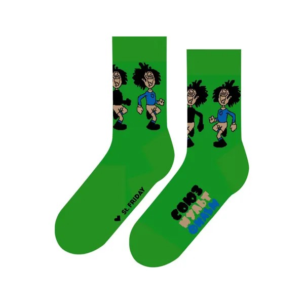 Носки мужские St. Friday Socks СМФ1-9 разноцветные 34-37