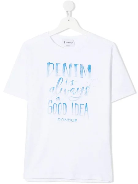 Dondup Kids футболка Denim Is Always A Good Idea
