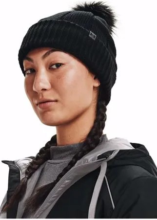 Шапка Under Armour Around Town ColdGear Infrared Beanie, фиолетовый