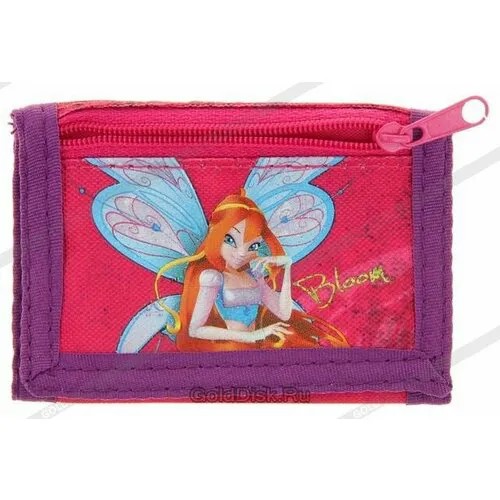 Портмоне Winx Club 61759, фактура матовая, розовый