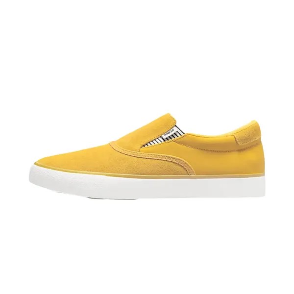 Скейтерские кеды Nike SB Zoom Verona Slip PRM x Elissa Steamer, жёлтый