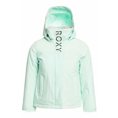 Куртка Roxy, размер 8/S, бирюзовый, белый
