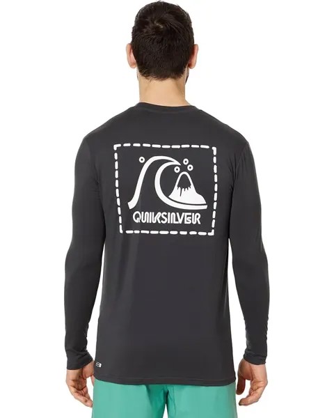 Пляжная футболка Quiksilver DNA Surf Tee, цвет Tarmac