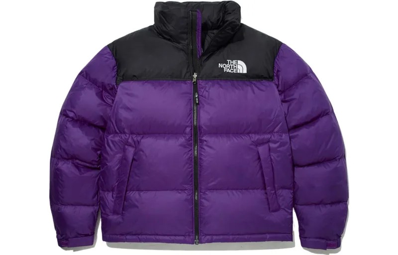 Пуховик унисекс THE NORTH FACE, фиолетовый