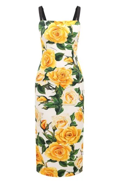 Хлопковое платье Dolce & Gabbana