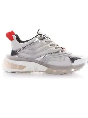 GIVENCHY Мужские серебряные спортивные кроссовки на шнуровке с круглым носком 42.5
