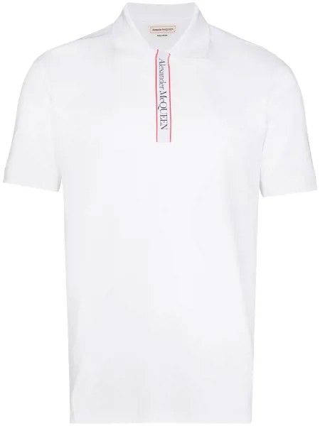 Alexander McQueen рубашка поло с логотипом