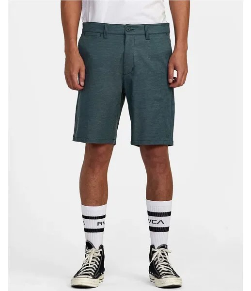 RVCA снова в гибридном 19-местном номере; Шорты с внешним швом, зеленый