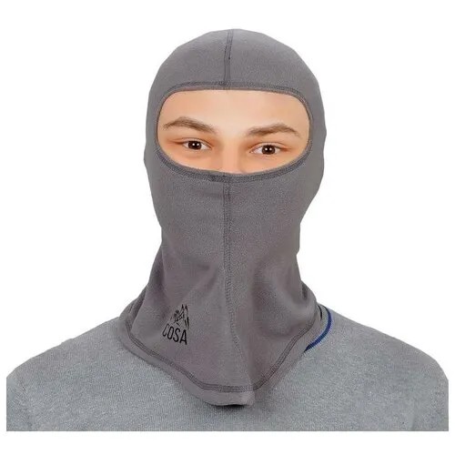 Подшлемник LYCOSA FLEECE GRAY, размер S, M, серый