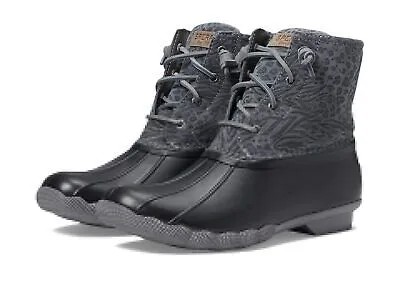 Женские ботинки Sperry замшевые с принтом морских животных