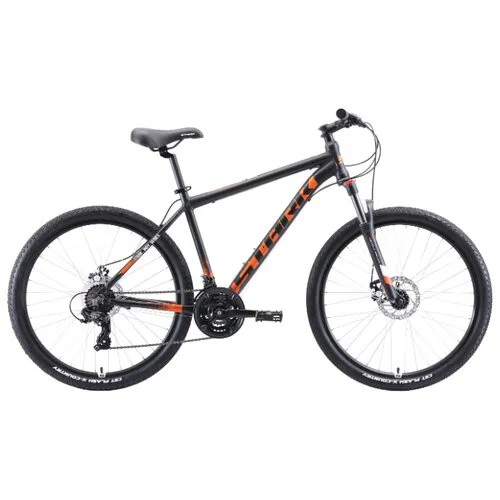 Горный (MTB) велосипед STARK Indy 26.2 D (2020) черный/оранжевый/белый 20