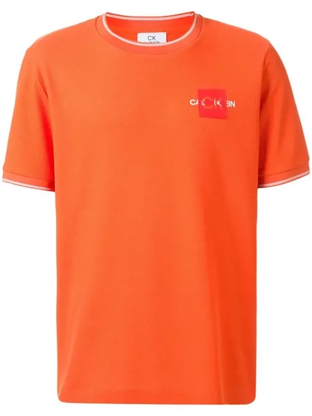 CK Calvin Klein сетчатая футболка с логотипом