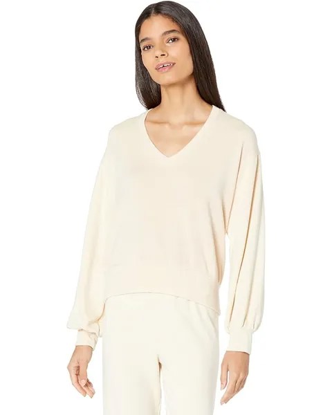 Толстовка SUNDRY V-Neck Pullover, экрю