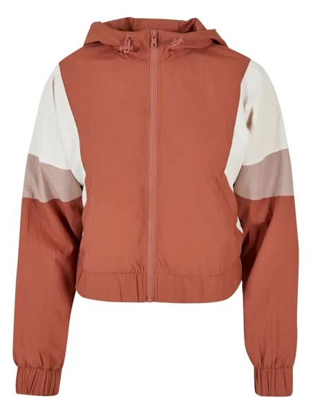 Переходная куртка Urban Classics, цвет terracotta/whitesand/duskrose