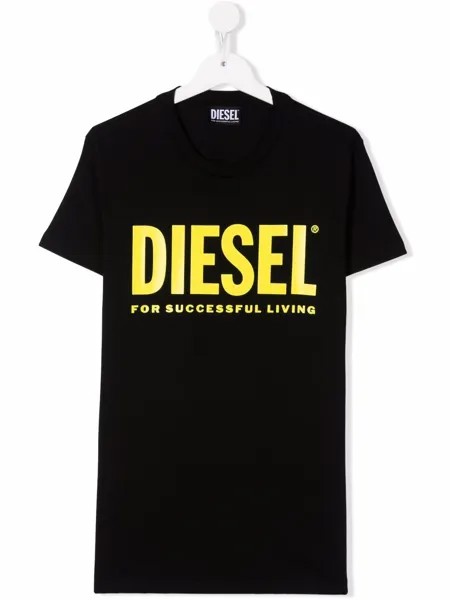 Diesel Kids футболка с логотипом