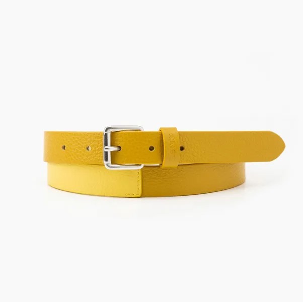 Ремень женский Levi's Women 2-Tone Belt Ov желтый, 85 см