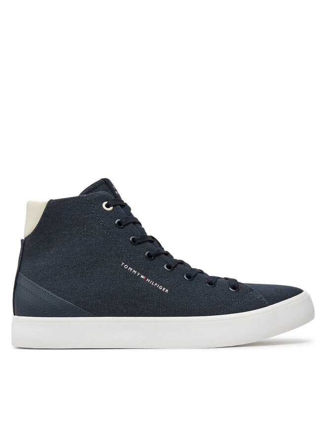 Кеды Tommy Hilfiger Zapatillas de tenis Th Hi Vulc Summer Cvs, темно-синий