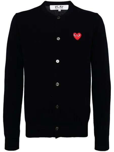 Comme Des Garçons Play шерстяной кардиган, синий
