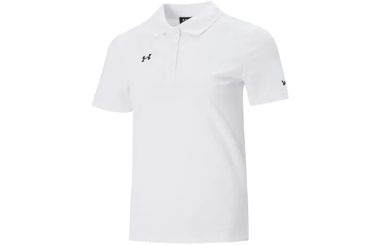 Рубашка поло женская белая Under Armour