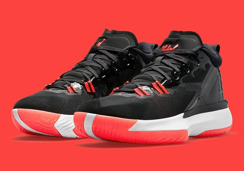 Мужские кроссовки Nike Air Jordan Zion 1 PF Black Bright Crimson White DA3129-006