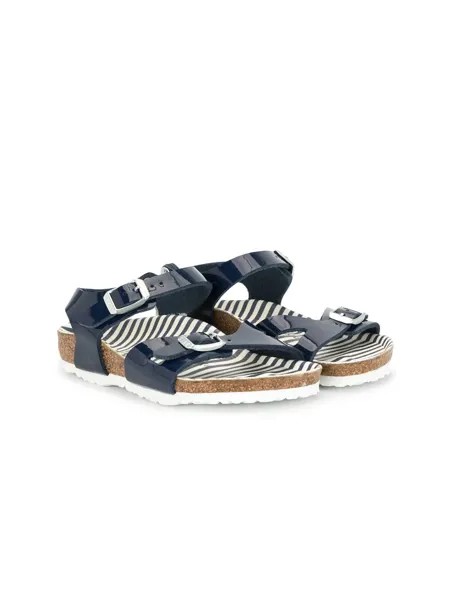 Birkenstock сандалии Nautical Stripes с пряжками