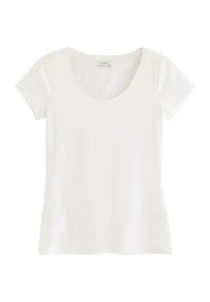 Базовая футболка SHORT SLEEVE Lindex, белый