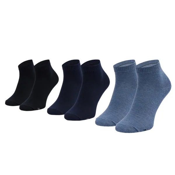 Носки Skechers SK42004 Quarter short 3 шт, синий