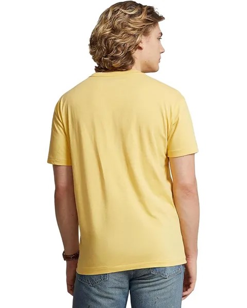 Футболка Polo Ralph Lauren Classic Fit Jersey Crew Neck T-Shirt, цвет Fall Yellow 1