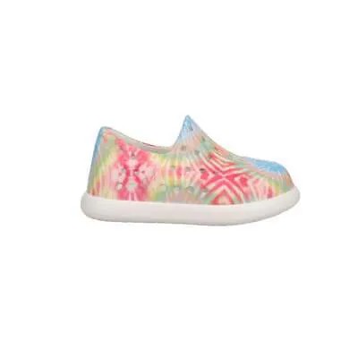 TOMS Alpargata Mallow Molded Tie Dye слипоны для молодежных мальчиков, белые кроссовки, повседневные S