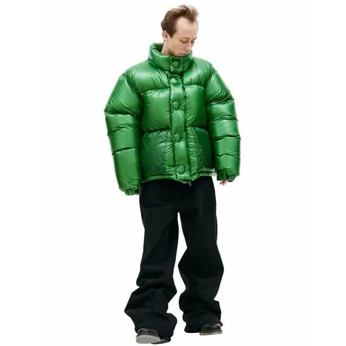 Пуховик READYMADE, размер 3, зеленый