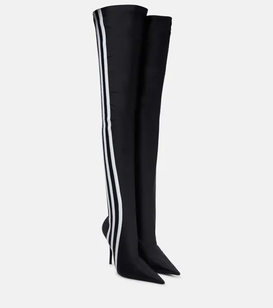 Ботфорты adidas с ножом из коллекции x Balenciaga, черный