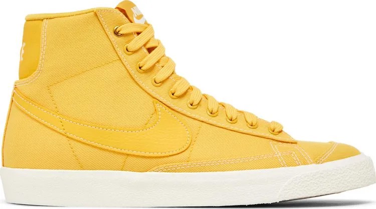 Кроссовки Wmns Blazer Mid '77 Canvas 'Topaz Gold', золотой