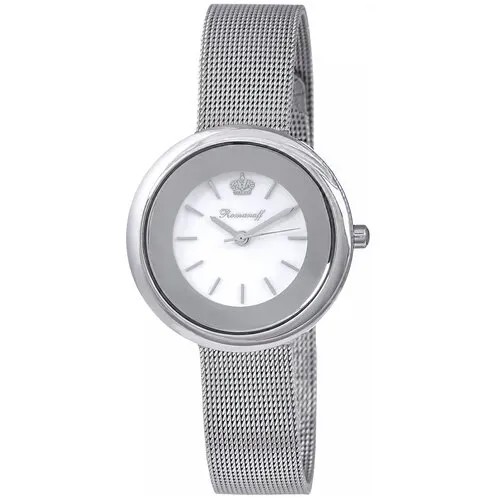 Наручные часы Romanoff, серебряный, белый