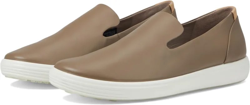 Кроссовки ECCO Soft 7 Slip-On Sneaker, цвет Taupe/Powder