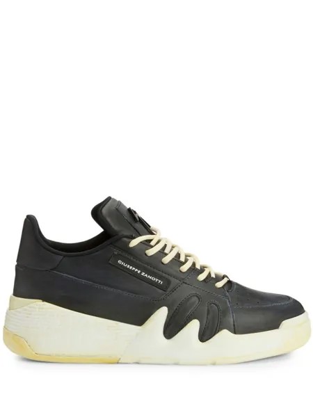 Giuseppe Zanotti кеды с молниями, черный