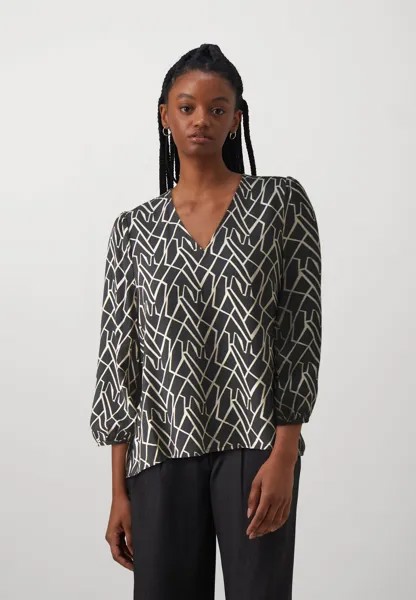 Блузка SLFPEPPI Selected Femme, черный