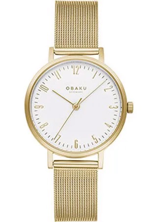 Fashion наручные  женские часы Obaku V248LXGIMG. Коллекция Mesh