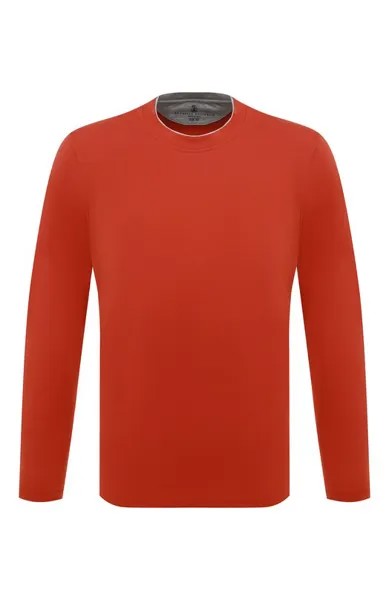 Хлопковый лонгслив Brunello Cucinelli