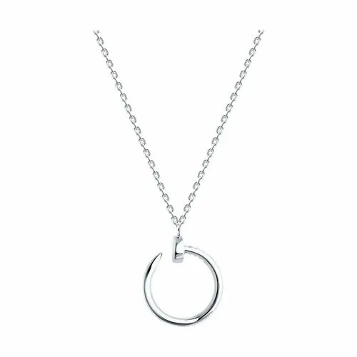 Колье Diamant, серебро, 925 проба, родирование, длина 43 см.