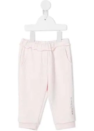 Givenchy Kids спортивные брюки с логотипом