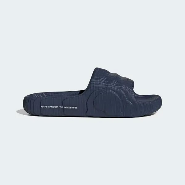 Новые мужские сандалии adidas ADILETTE 22 SLIDES темно-синий/облачно-белый IG7497