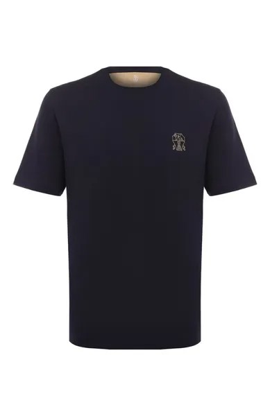 Хлопковая футболка Brunello Cucinelli
