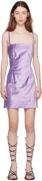 Пурпурное мини-платье Juliet rag & bone