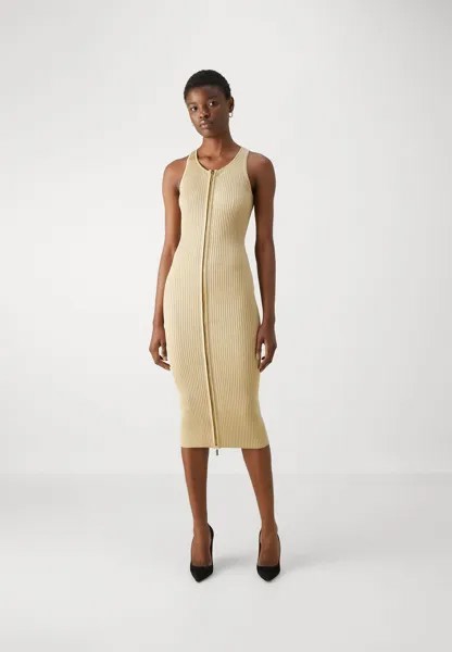 Вязанное платье MICHAEL Michael Kors, золотой