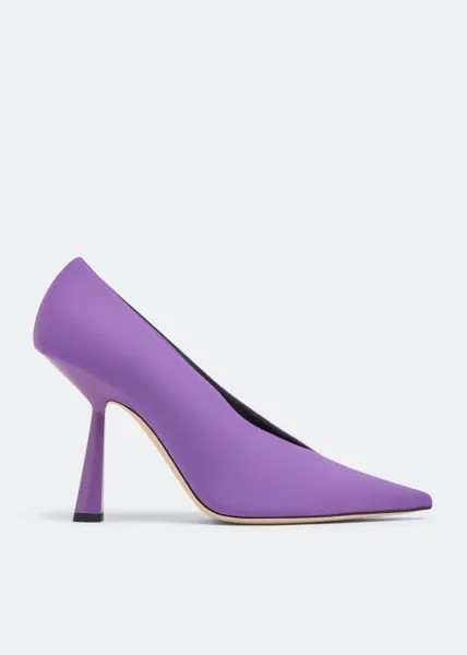 Туфли Jimmy Choo Maryanne 100, фиолетовый